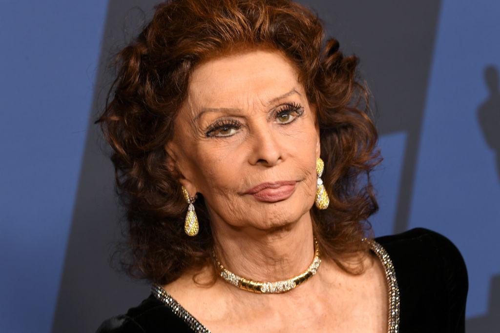 Sophia Loren, la batranete