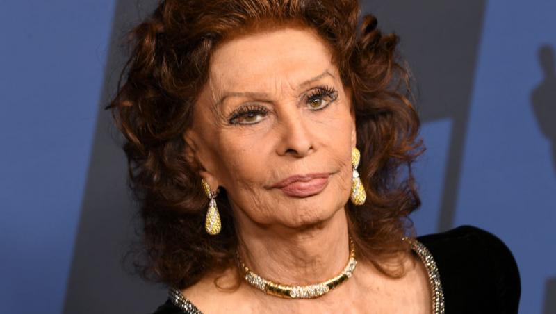 Sophia Loren, la batranete