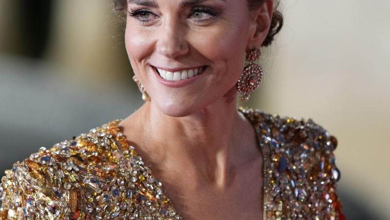 Kate Middleton, Ducesa care i-a fermecat pe toți. A strălucit la premiera noului film James Bond - 