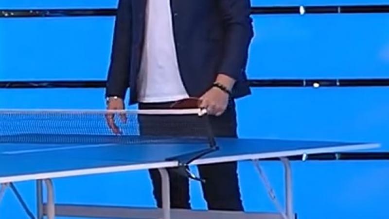 În cea de-a 18 ediție din Prețul cel Bun, Liviu Vârciu și Andrei Ștefănescu au jucat un meci de ping-pong în platoul emisiunii, însă unul dintre cei doi a trișat.