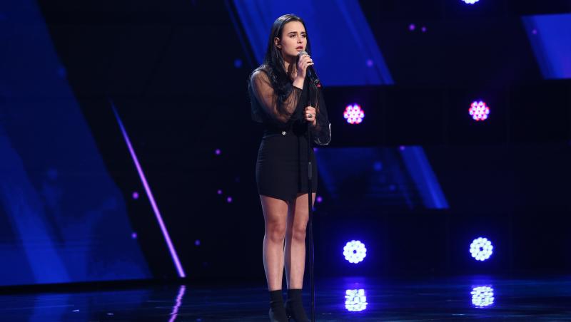 X Factor 2021, 1 octombrie. Sofia Cagno a uimit jurații cu interpretarea piesei Runnin' (Lose It All) de la Naughty Boy