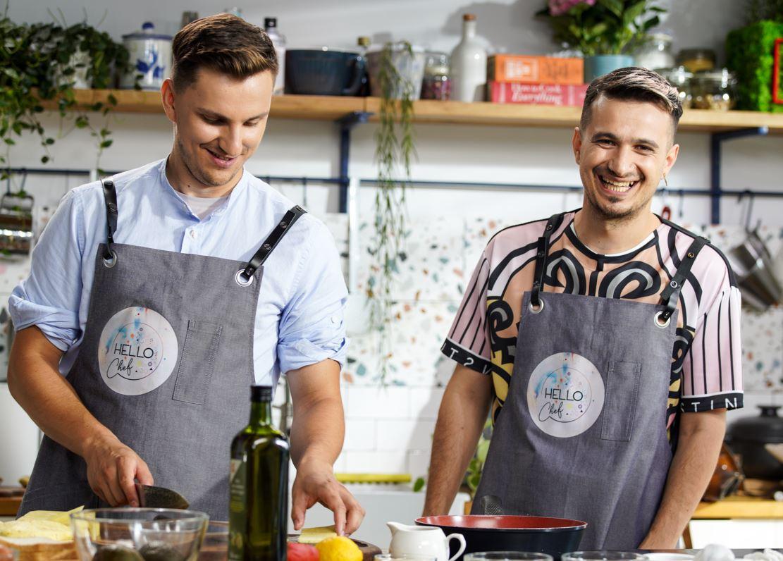 Cristian Boca și Keed, invitații speciali ai Roxanei Blenche în episodul 2 al show-ului Hello Chef