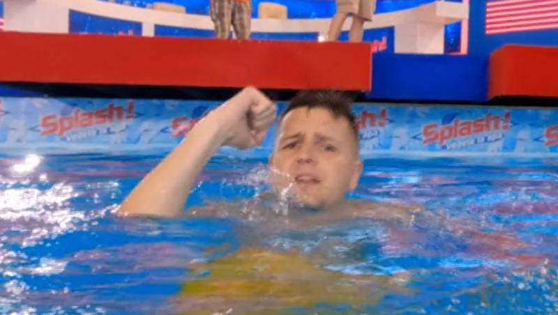 Marian Pavel, concurent la Splash! Vedete la apa