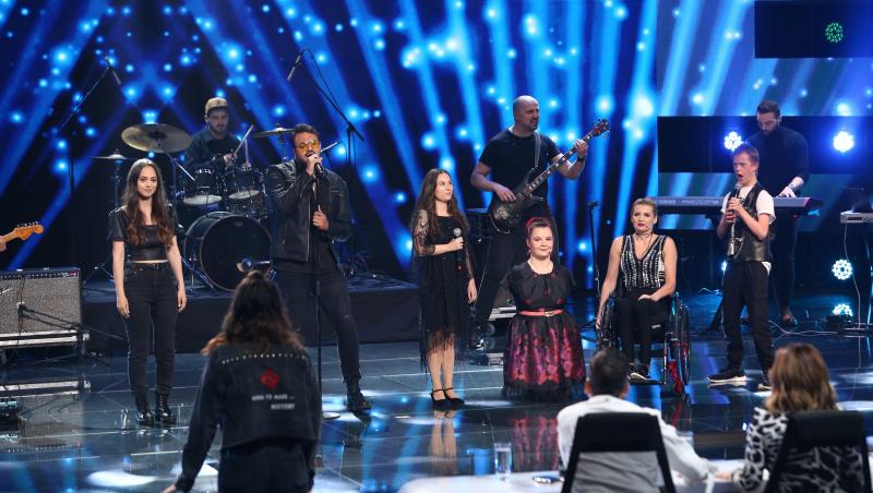 Andrada Precup, Dragoș Moldovan, Lorelai Moșneguțu, Jeni Ion, Anamaria German și Vlad Negoiță au deschis sezonul 10 X Factor