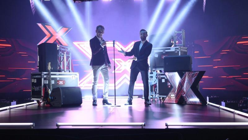 Dani Oțil prezintă alături de Răzvan Simion X Factor