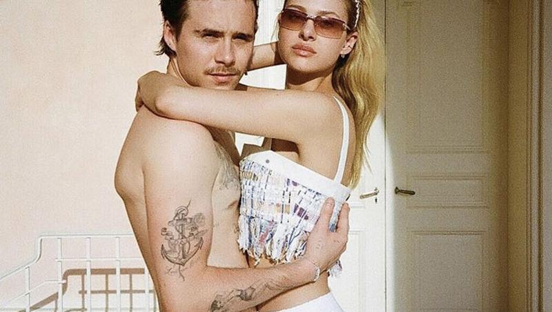 David Beckham, fotografia aproape nud pe care soția lui a postat-o pe Instagram. 