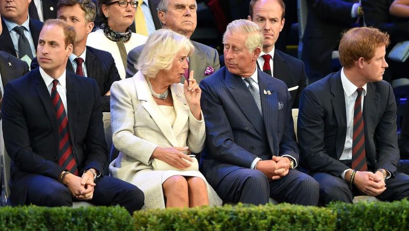 Camilla Parker Bowles este soția Prințului Charles, viitorul rege al Angliei, ceea ce o face mama vitregă a fiilor lui: Prințul William și Prințul Harry