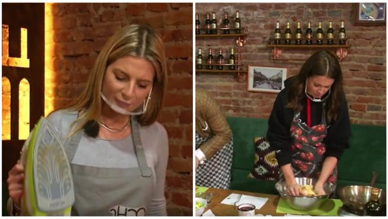 Într-un restaurant din Alba Iulia, starurile au învățat cum se poate găti la fierul de călcat sau la placa de păr