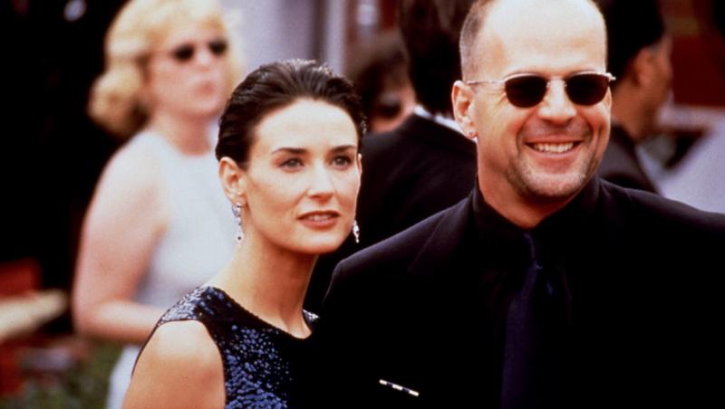 10 cupluri celebre în care partenerii au rămas prieteni chiar și după divorț. Bruce Willis și Demi Moore e unul dintre ele