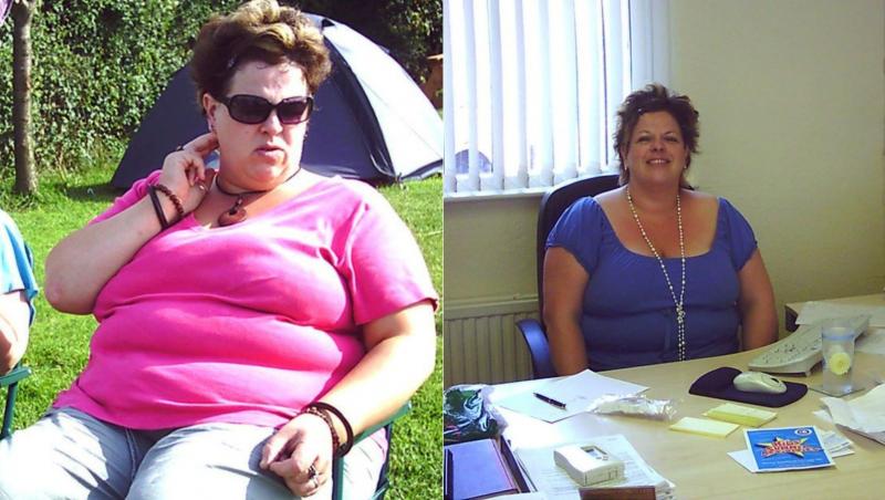 Karen Fay, în vârstă de 52 ani, a trecut prin transformarea vieții ei după ce a slăbit 53 kilograme.