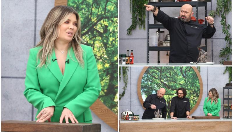 Gina Pistol i-a surprins pe Bontea, Scărlătescu și Dumitrescu cu avantajul adus de amuleta 17, la Chefi la cuțite sezonul 10