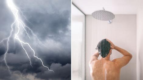 De ce nu este bine să faceți duș în timpul unei furtuni. Fulgerul are o temperatură de cinci ori mai mare decat suprafata Soarelui