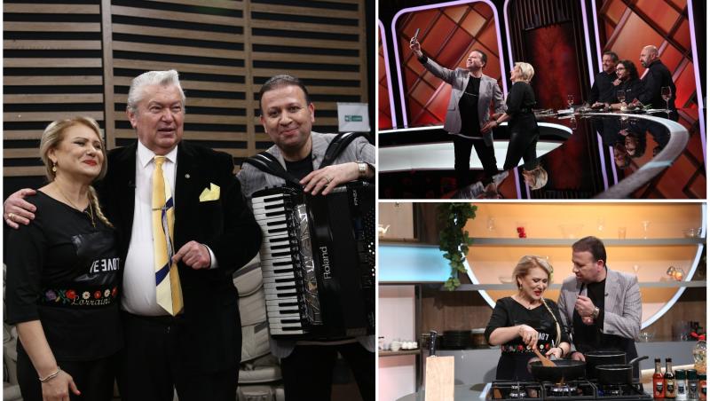 Lorraine Ignat și Marian Baicu, finii lui Gheorghe Turda, au gătit și au făcut show la Chefi la cuțite sezonul 10