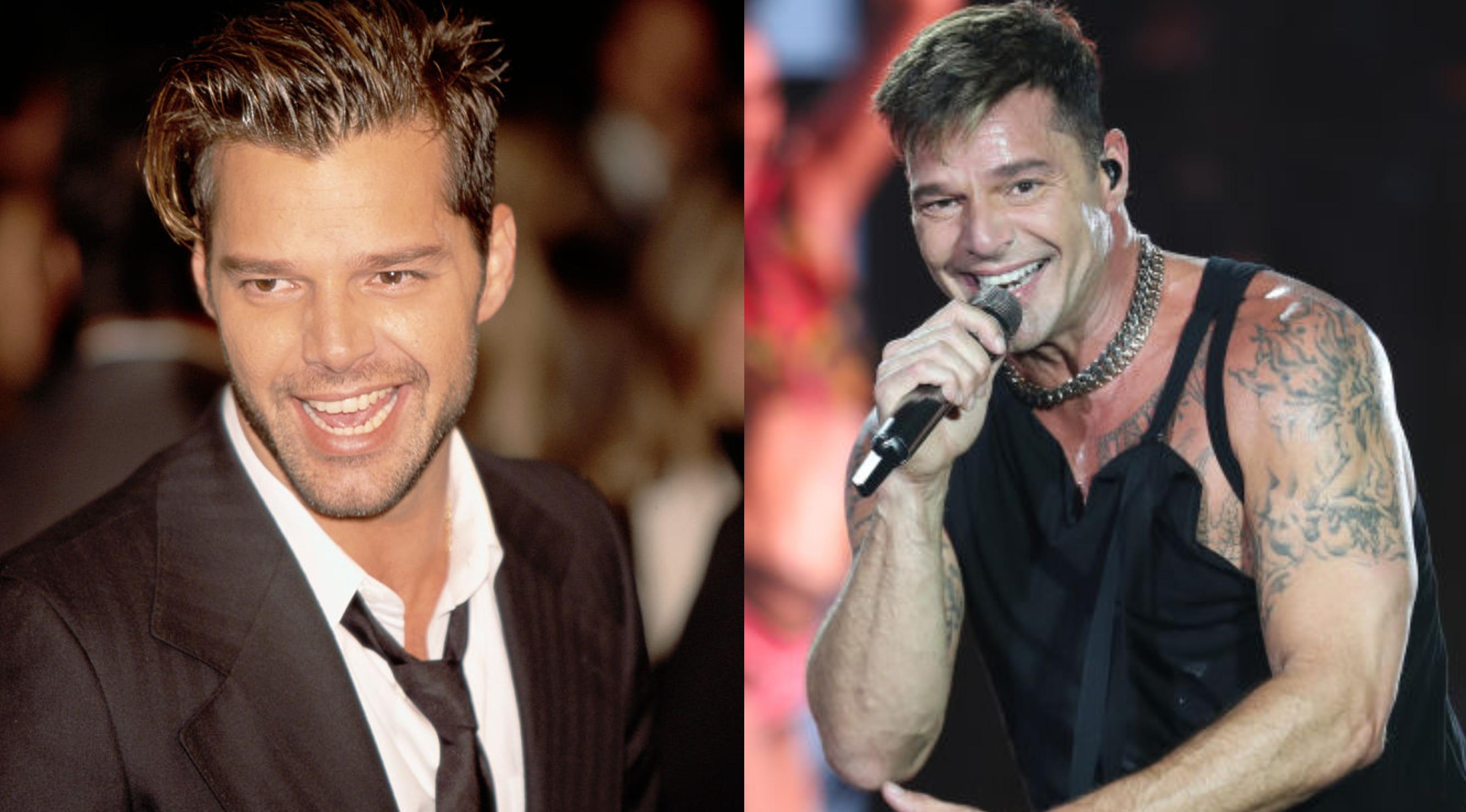 Cum arăta în adolescență Ricky Martin, celebrul star al muzicii latino.  Încă de la o vârstă fragedă era un adevărat cuceritor