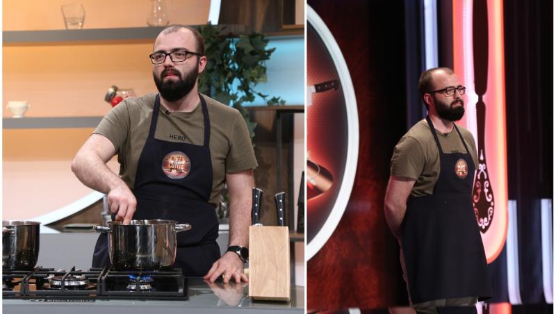 Laurențiu Vasilachi i-a surprins pe chefi cu reacțiile sale în ediția 18 a emisiunii Chefi la cuțite sezonul 10