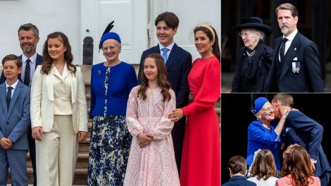 Tensiuni în Familia Regală a Danemarcei. Motivul pentru Regina Margrethe i-a lăsat fără titluri pe nepoții ei
