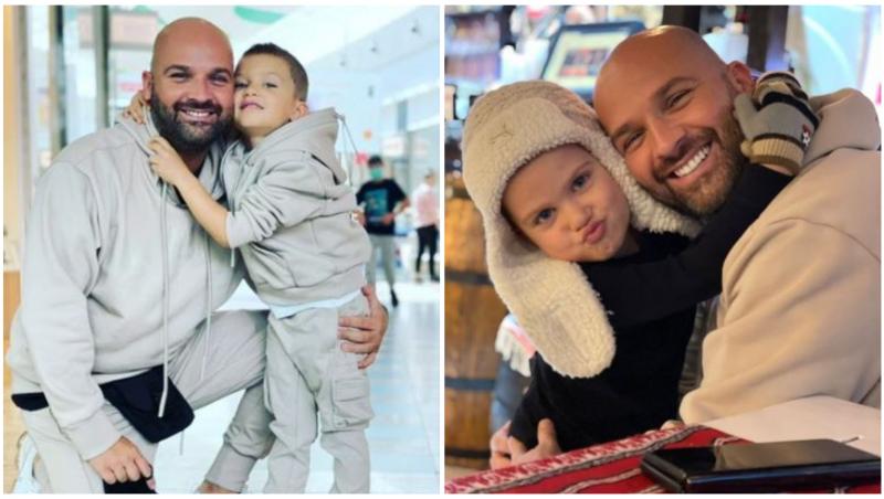 Andrei Ștefănescu și-a îngrijorat fanii de pe rețelele sociale, după ce și-a fotografiat fiul la kinetoterapie