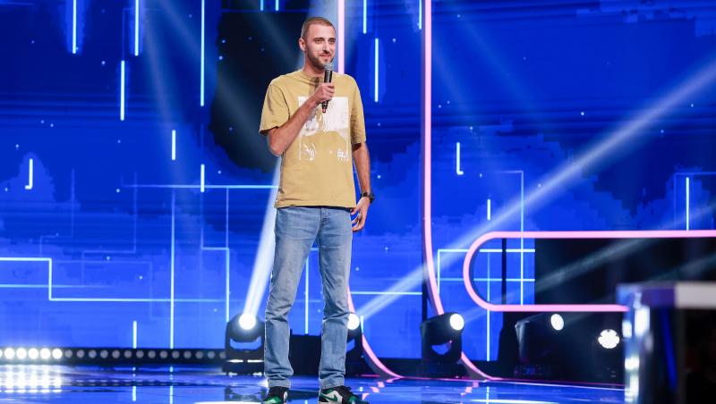 iUmor sezonul 13, 23 octombrie. Alex Dobrotă, super show de stand-up. Cu ce glume „îndrăznețe” i-a cucerit pe jurați