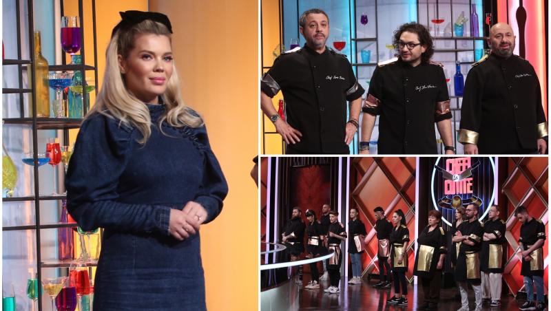 Gina Pistol a anunțat ce concurent este eliminat în ediția 23 a emisiunii Chefi la cuțite sezonul 10