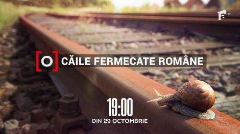 Seria de reportaje "Căile Fermecate Române"  începe sâmbătă, 29 octombrie, la Observator Antena 1, ora 19.00