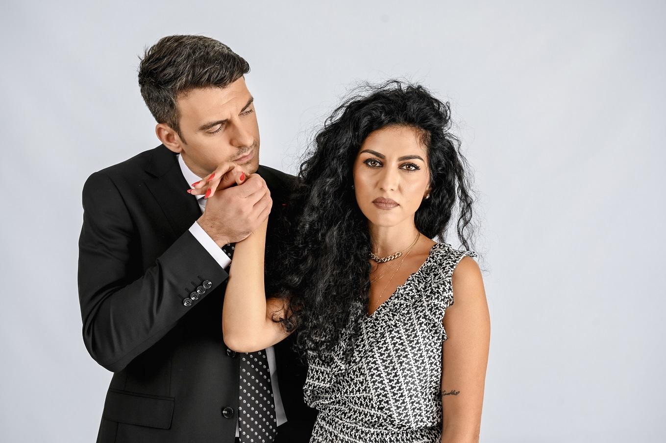 Doiniţa Oancea şi Alexandru Ion sunt soţ şi soţie în serialul Lia, de la Antena 1