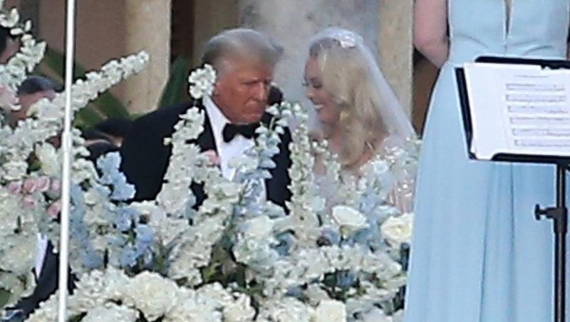 Fiica cea mică a fostului președinte american Donald Trump s-a căsătorit în acest weekend. Cum a arătat Tiffany la mare eveniment