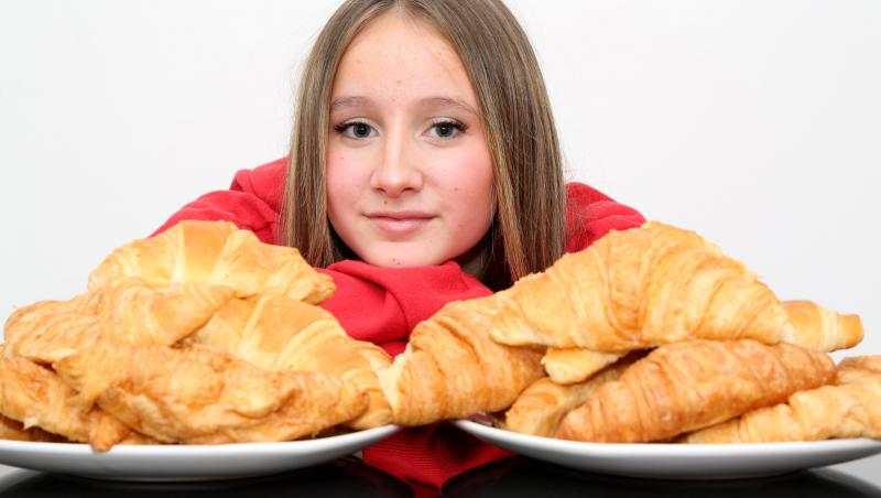 Povestea impresionantă a adolescentei care a mâncat doar croasanți, în fiecare zi, timp de un deceniu