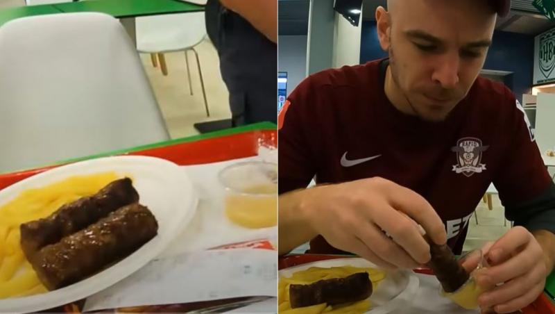 Un canadian a vizitat România alături de soția sa și a dorit să guste, din nou, faimoșii mici. Așa că, la finalul vizitei, s-a oprit la un restaurant din interiorul aeroportului pentru a se bucura de preparate.