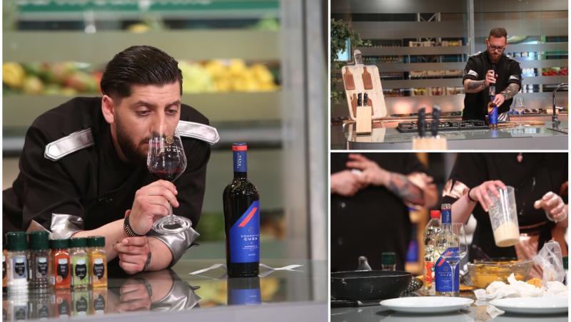 Concurenții de la Chefi la cuțite au descoperit cât de speciale sunt vinurile de la domeniile Cuza
