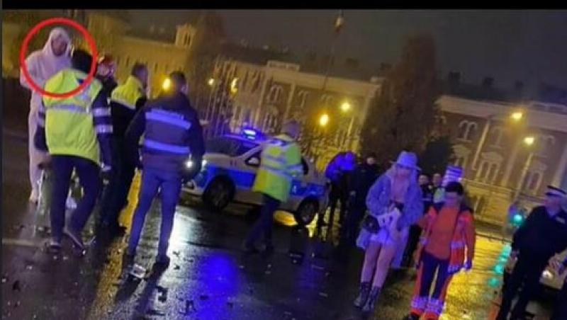 uliță Sterp a fost implicat într-un accident în centrul Clujului