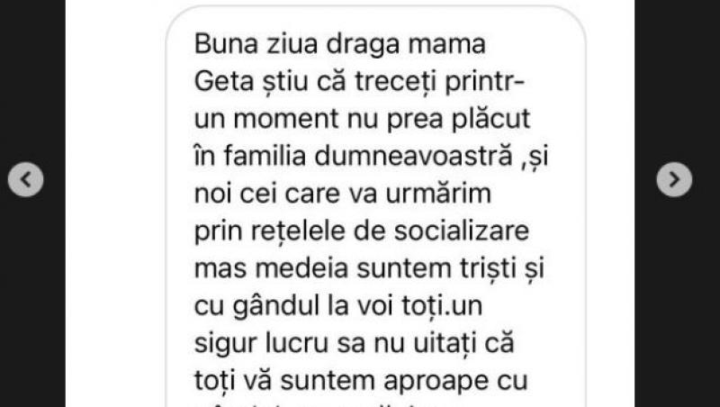 Ce a apărut pe contul mamei Geta după ce Culiță Sterp a fost reținut în urma accidentului din Cluj