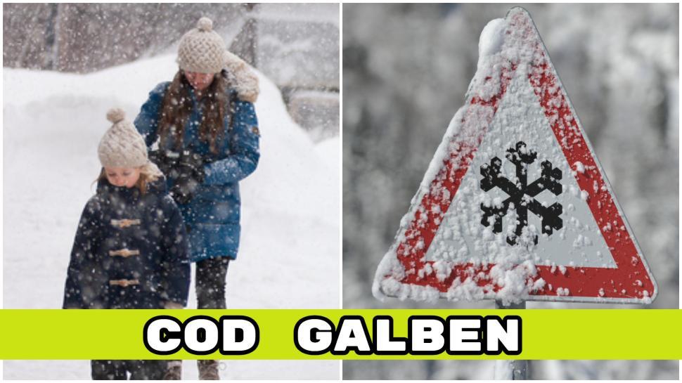 Cod Galben de ninsori în mai multe zone ale țării. Ce avertizări au făcut specialiștii ANM