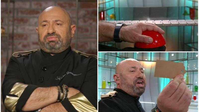 În ediția 35 a emisiunii Chefi la cuțite, Cătălin Scărlătescu a folosit o super amuletă