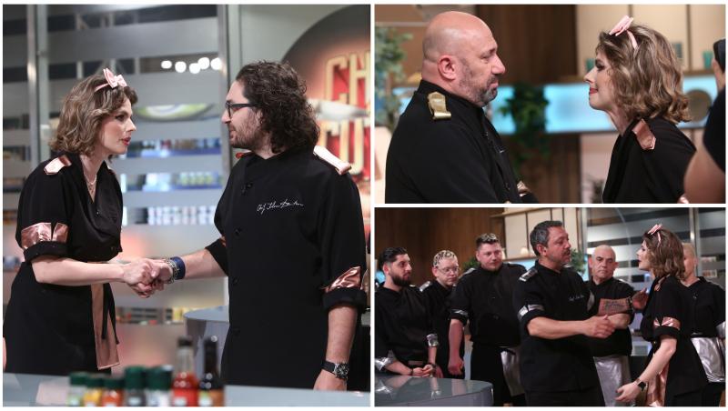 Cele trei echipe conduse de Sorin Bontea, Florin Dumitrescu și Cătălin Scărlătescu au pornit în ediția Chefi la cuțite de aseară într-o călătorie culinară în jurul lumii