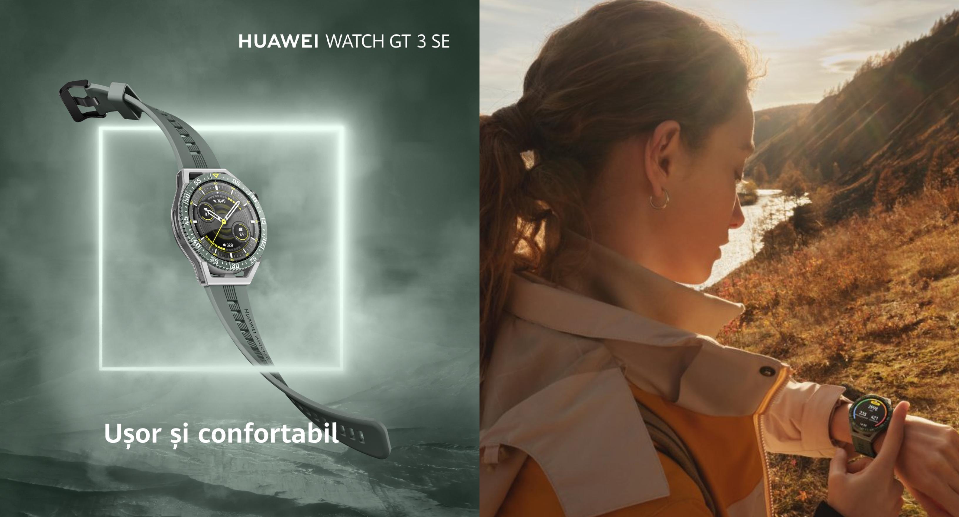HUAWEI WATCH GT 3 SE, un accesoriu unic pentru orice context. Sincronizează-te cu device-ul tău prin funcția de personalizare