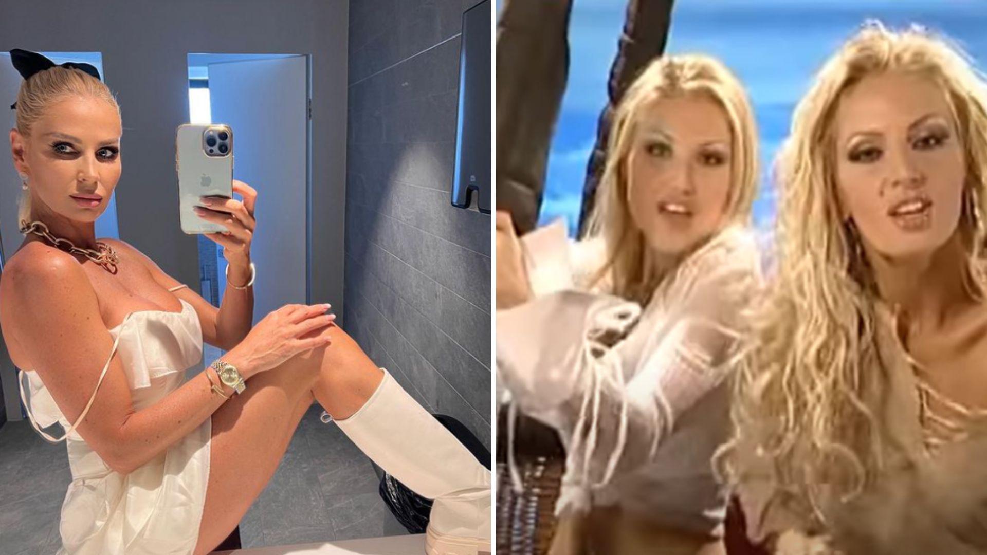 Andreea Bănică și Cristina Rus, &icirc;nt&acirc;lnire după 20 de ani de la despărțirea trupei &bdquo;Blondy&rdquo;. Gestul făcut de una dintre blondine