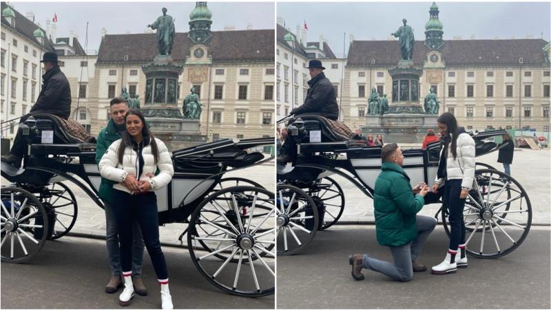 Alex și Raluca de la Mireasa au mers într-o excursie romantică în Viena, unde tânrăul a cerut-o în căsătorie pe iubita lui