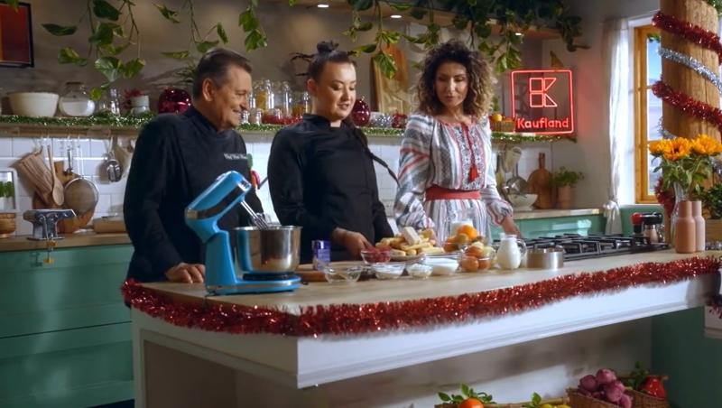 Hello Chef sezon 4, episodul 16 din 11 decembrie 2022. Roxana Blenche și Nea Marin au făcut o super rețetă de tort diplomat