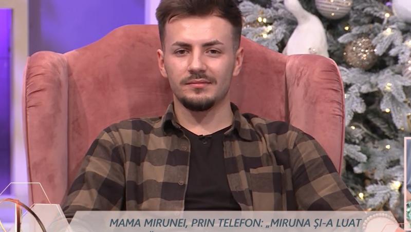Mireasa sezon 6, 15 decembrie 2022. Cosmin a vorbit cu mama logodnicei sale, iar Miruna a discutat cu sora logodnicului ei
