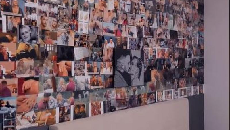 Mireasa sezon 5. Perneș și Sabrina au umplut un perete cu pozele de cuplu. Cum arată dormitorul lor