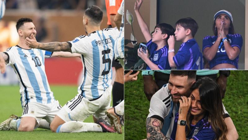 Duminică, 18 decembrie 2022, echipa națională de fotbal a Argentinei a câștigat Cupa Mondială, după ce a învins Franța în finala din Qatar. Este primul trofeu mondial după 36 de ani pentru echipa lui Lionel Messi, care a marcat de două ori în poarta francezilor. La finalul partidei spectaculoase, fotbalistul i-a avut alături pe fiii săi și soția Antonela.