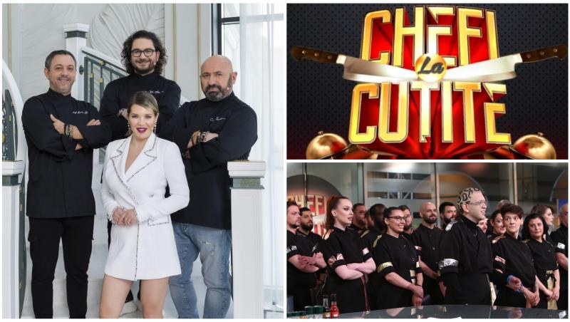 Colaj cu Gina Pistol, Cătălin Scărlătescu, Sorin Bontea, Florin Dumitrescu și concurenții sezonului 10 Chefi la cuțite