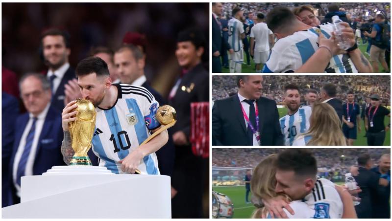 Imediat după marea victorie de la Campionatul Mondial de Fotbal din Qatar, o femeie l-a îmbrățișat cu entuziasm pe Lionel Messi. S-a crezut că ar fi fost mama sa, însă adevărul e altul