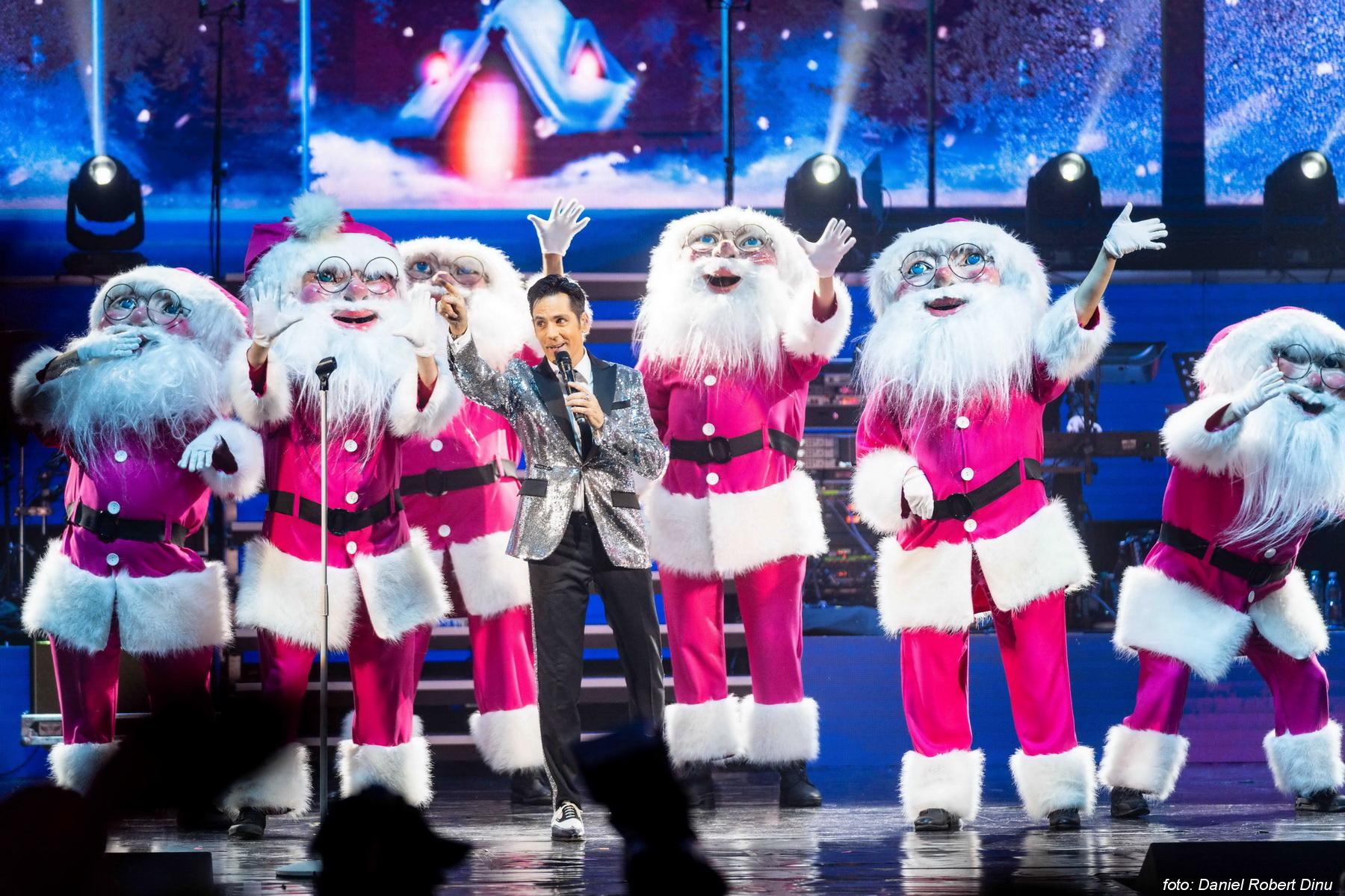 Ștefan Bănică a adus magia Crăciunului la Sala Palatului. Concertul de Crăciun va fi difuzat pe 24 decembrie, la Antena 1
