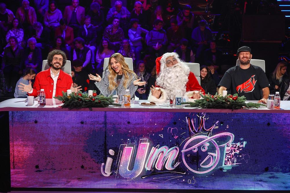 costel, delia, mos craciun si cheloo la iumor