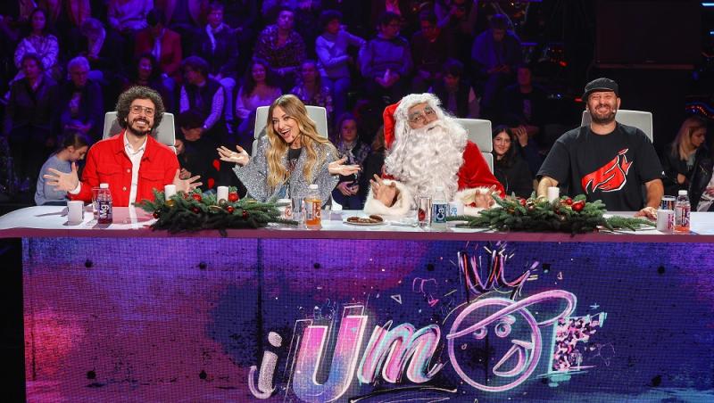 La Antena 1 se vede Gala de Crăciun iUmor, o ediţie specială iUmor în care la masa juriului va sta chiar Moș Crăciun