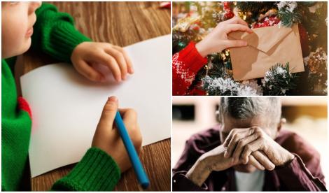 Un tată a citit scrisoarea fiului său către Moș Crăciun și a descoperit ceva neașteptat. A izbucnit în lacrimi. Ce a scris copilul