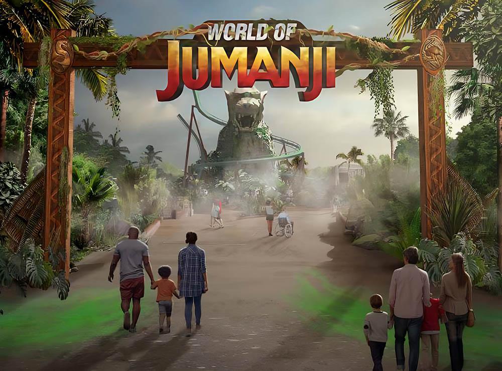 (P) Primul parc tematic Jumanji se deschide în 2023