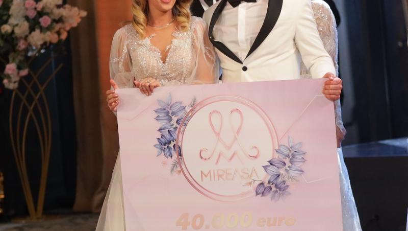Miruna şi Cosmin, câştigătorii celui de-al şaselea sezon Mireasa