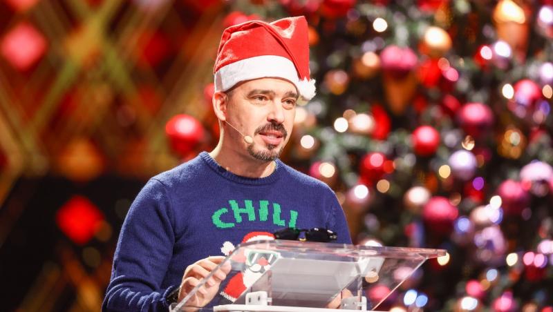 Andrei Garici, cel mai răutăcios „spiriduș”, în Gala de Crăciun iUmor